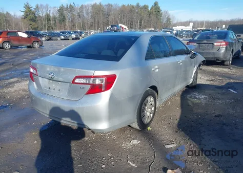 2012 Toyota Camry Le z USA, uszkodzony, nr VIN 4T4BF1FK7CR173616